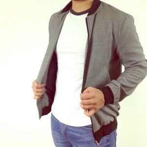 Express 3/4 sleeve baseball shirt men size S.